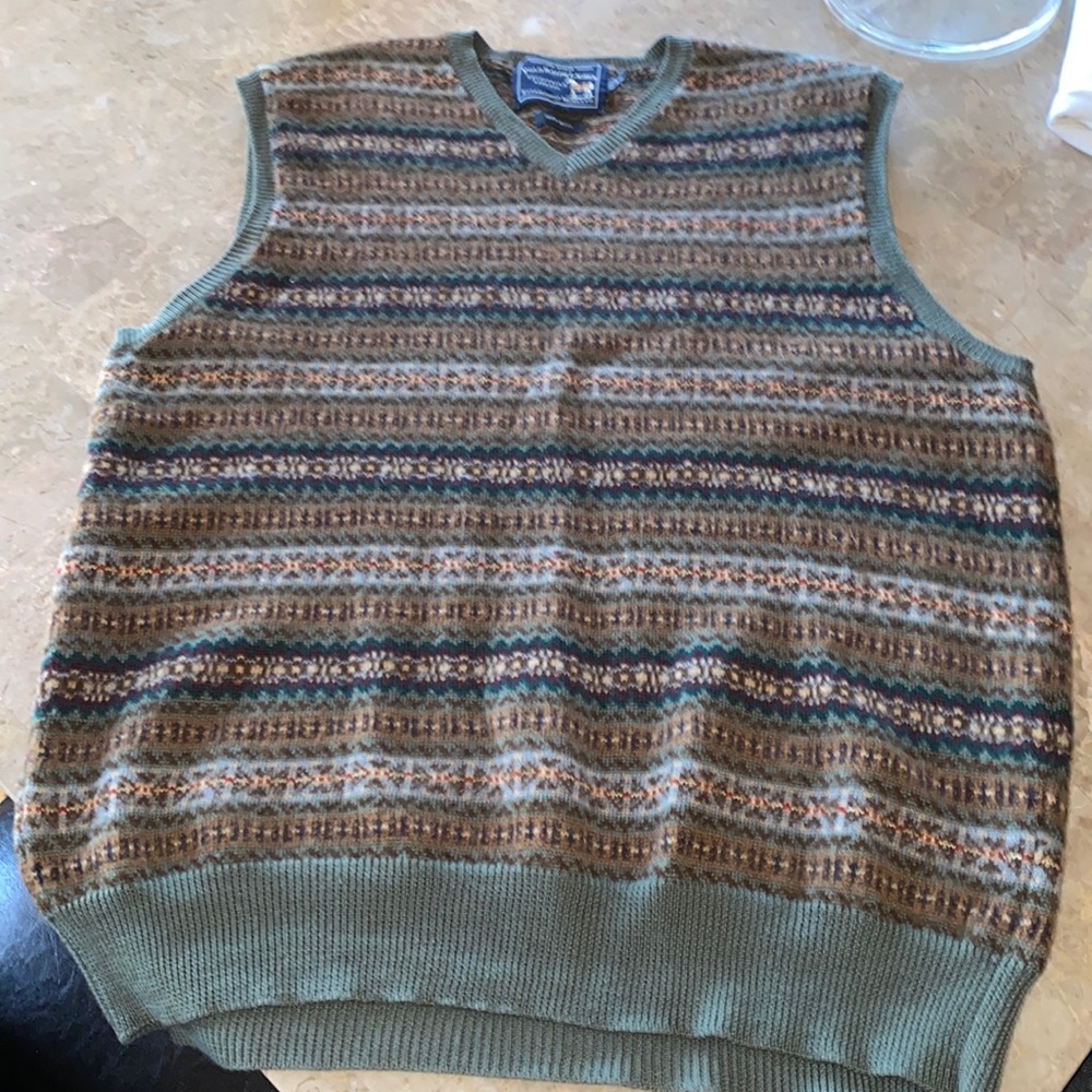 VINTAGE Polo ralph lauren grandpa sweater vest